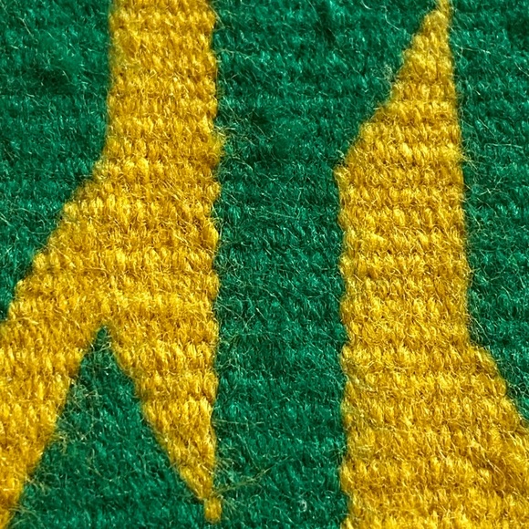 Navajo Yei Woven Vintage Wall Hanging Rug - Picture 5 of 12